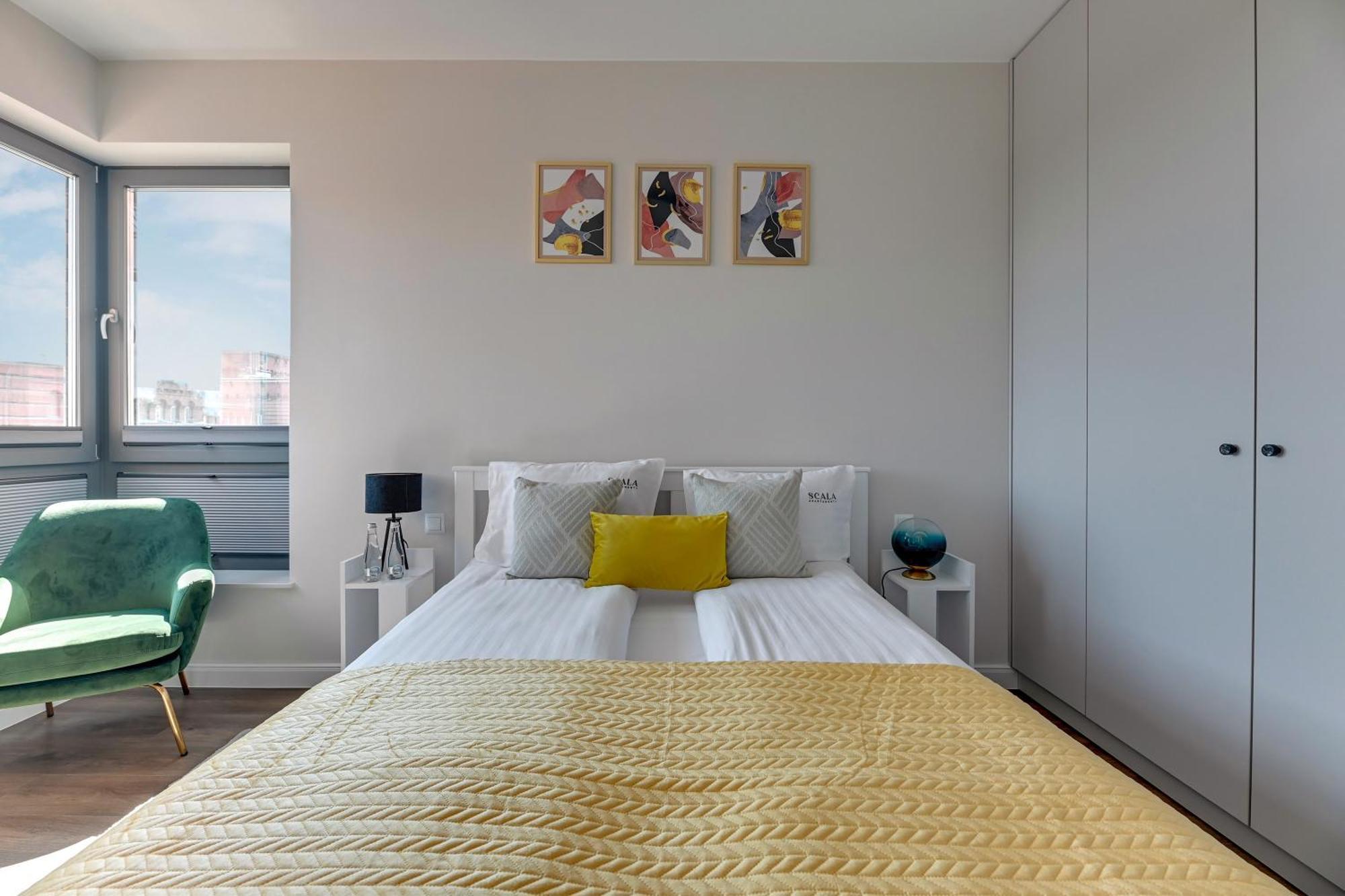 Scala City Center Apartments With Parking By Lion Apartments Gdansk Exterior photo